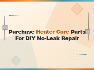Buy Heater Core Parts for Diy No-Leak Repair